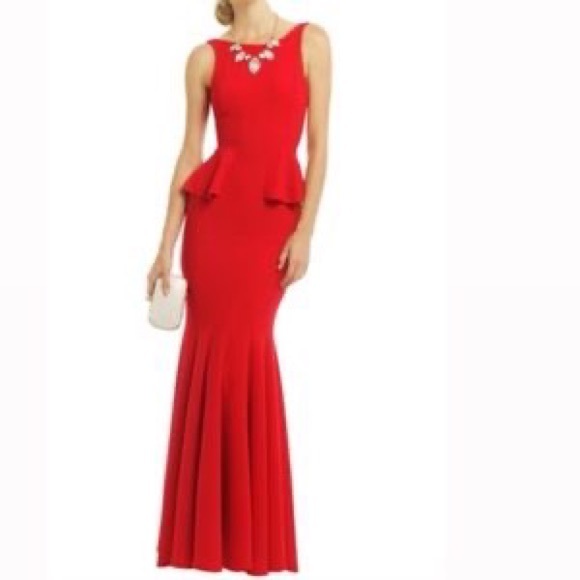 💃🏻BCBG RED CARPET GOWN ❤️🌹 - Picture 2 of 11